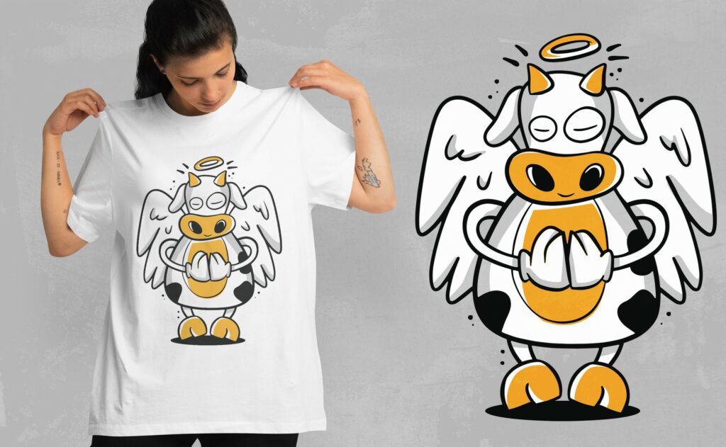 Hilarious T-Shirt Mishaps That Will Leave You in Stitches 6 78e146914354a402be9e5a6d47a38587 holy cow t shirt design