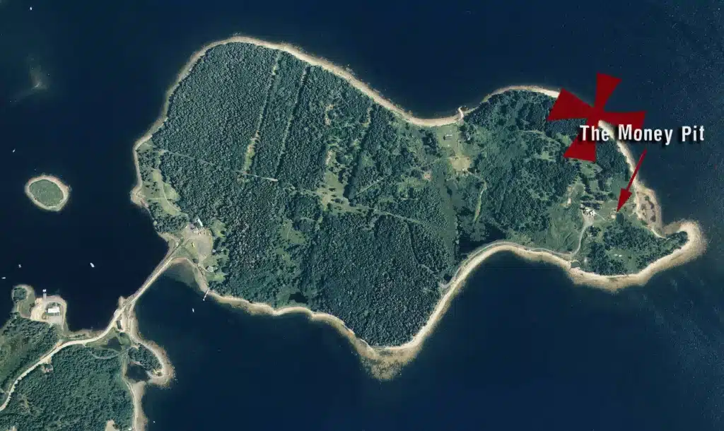 The Oak Island Mystery Finally Unravelled! 2 oak island aerial